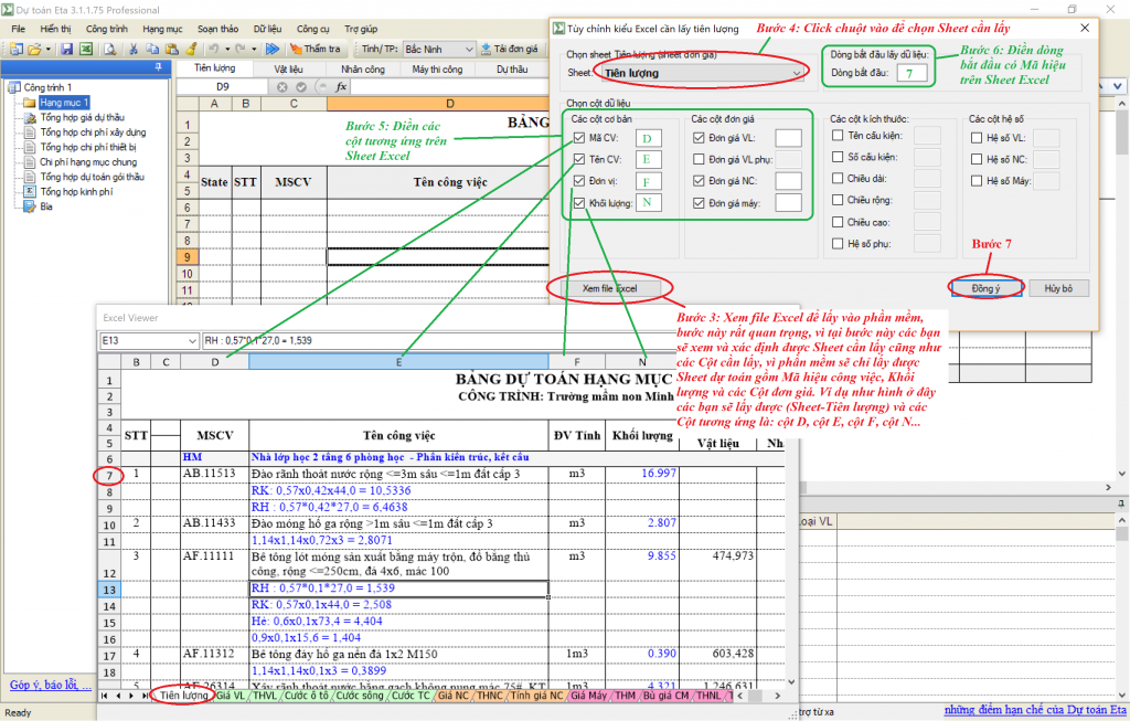 Phần mềm dự toán mới nhất