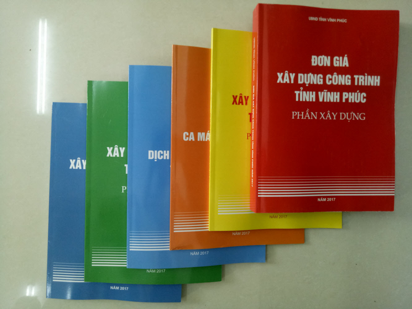 Đơn giá xây dựng tỉnh Vĩnh Phúc năm 2017