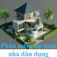 Phần mềm dự toán xây dựng nhà dân dụng