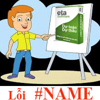 Lỗi không mở được file phần mềm dự toán Eta