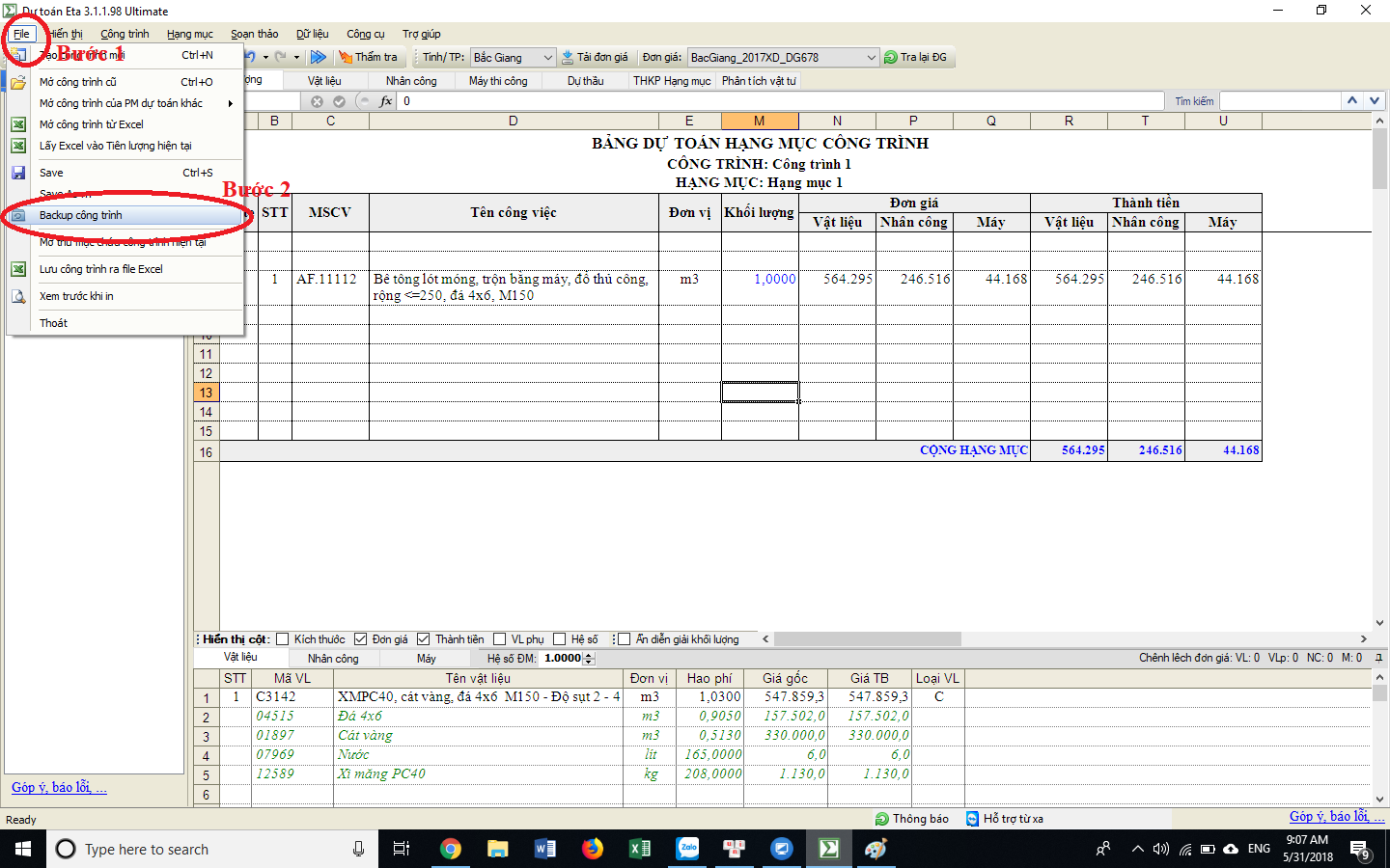 loi-khong-mo-file-du-toan-eta