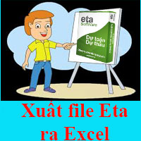 Xuất file phần mềm dự toán Eta ra Excel