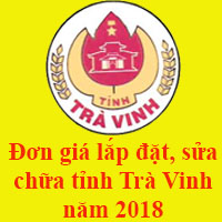 Đơn giá lắp đặt sửa chữa tỉnh Trà Vinh