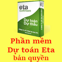 Phần mềm dự toán Eta full