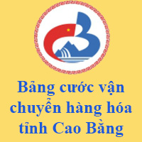 Bảng cước vận chuyển hàng hóa tỉnh Cao Bằng