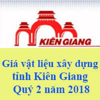 Giá vật liệu xây dựng tỉnh Kiên Giang năm 2018