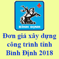Đơn giá bình định năm 2018