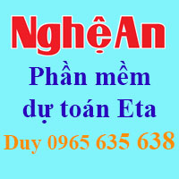 Mua phần mềm dự toán Eta tại Nghệ An