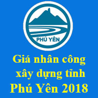 Giá nhân công xây dựng tỉnh Phú Yên năm 2018