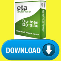 download phần mềm dự toán Eta miễn phí