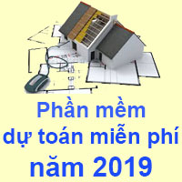 phần mềm dự toán miễn phí năm 2019