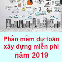 Phần mềm dự toán năm 2019