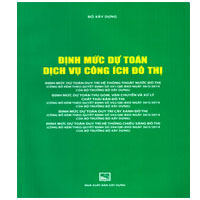 Tổng hợp định mức công ích đô thị