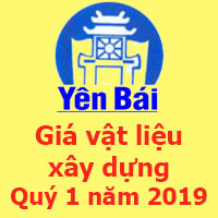 Giá VLXD Yên Bái năm 2019