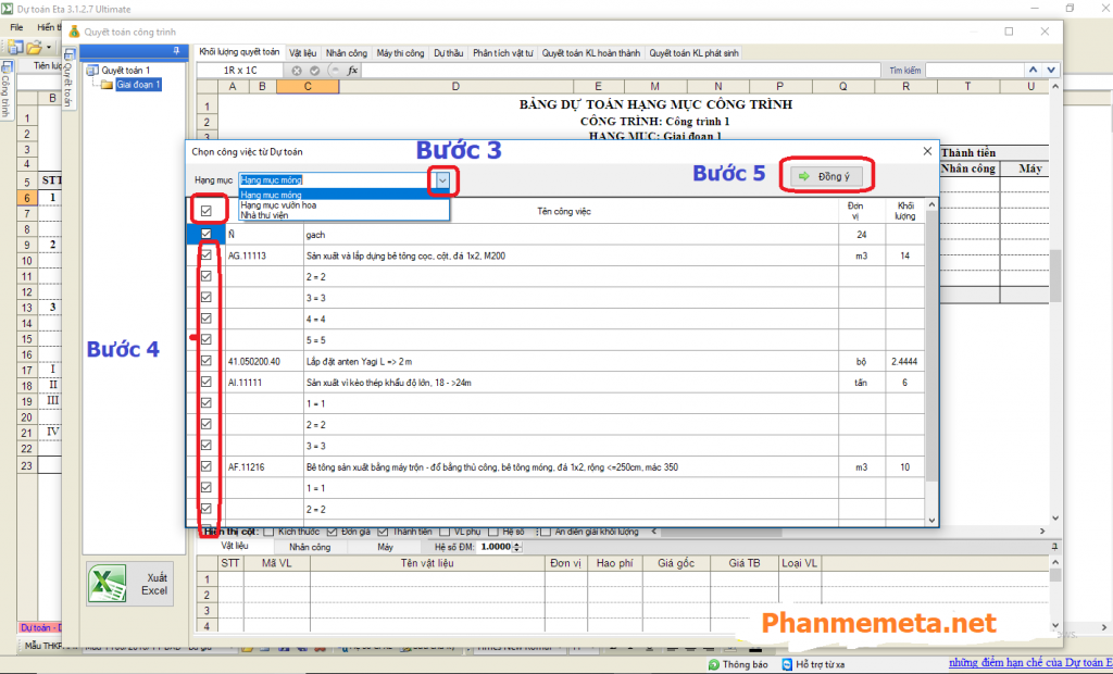 phần mềm quyết toán Eta 2019