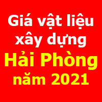Công bố giá vật liệu xây dựng Hải Phòng năm 2021