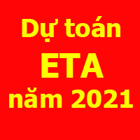 dự toán eta năm 2021