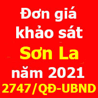 Đơn giá khảo sát tỉnh Sơn La năm 2021
