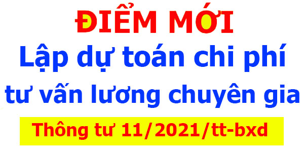 Lập dự toán chi phí lương chuyên gia